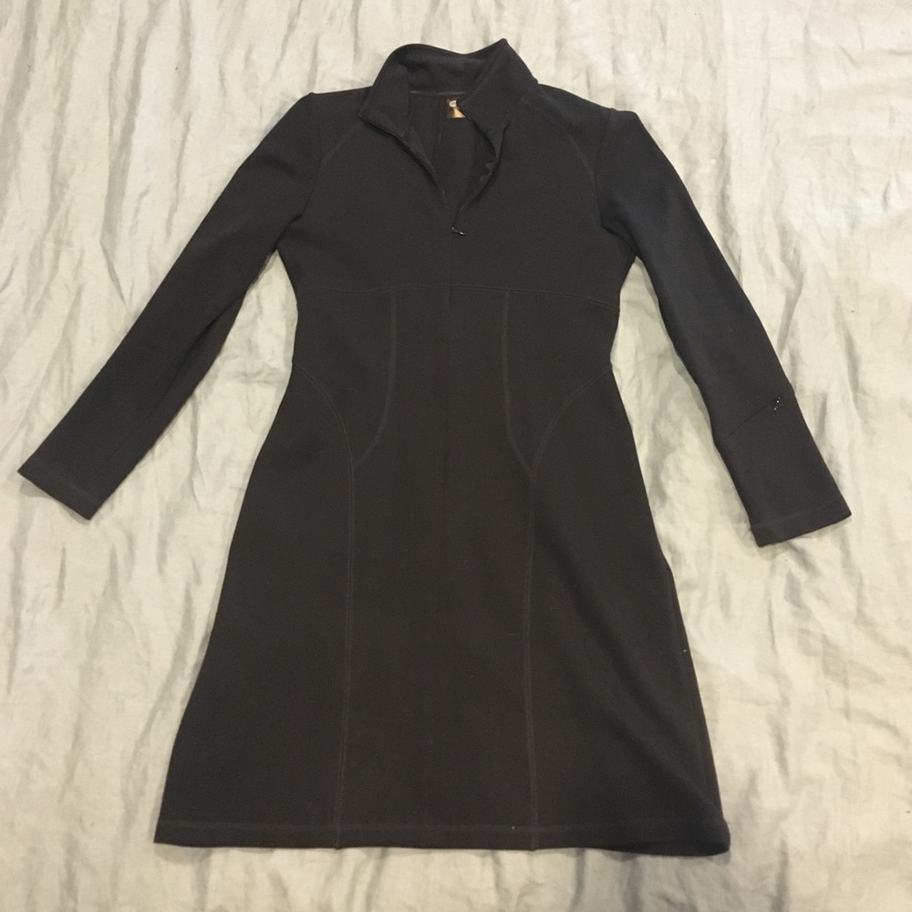 Black long sleeve Athleta dress
